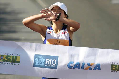 A norte-coreana Kum Ok Kim venceu a prova feminina em 2011 / Foto: Rudy Trindade / FOTOCOM.NET 